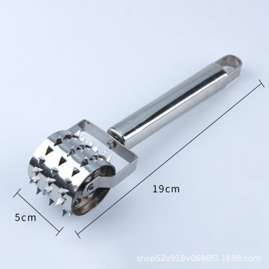 Stainless Steel Meat Tender Steak Handed Roller - Shop N Save