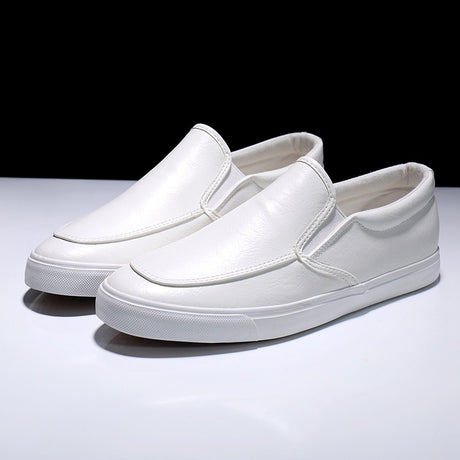 Slip On Flat Stylish Men's Wear Synthetic Leather Flat Shoes