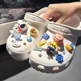 Cute Girls Wear Decorative Plastic Comfy Style Breathable Crocs Slippers