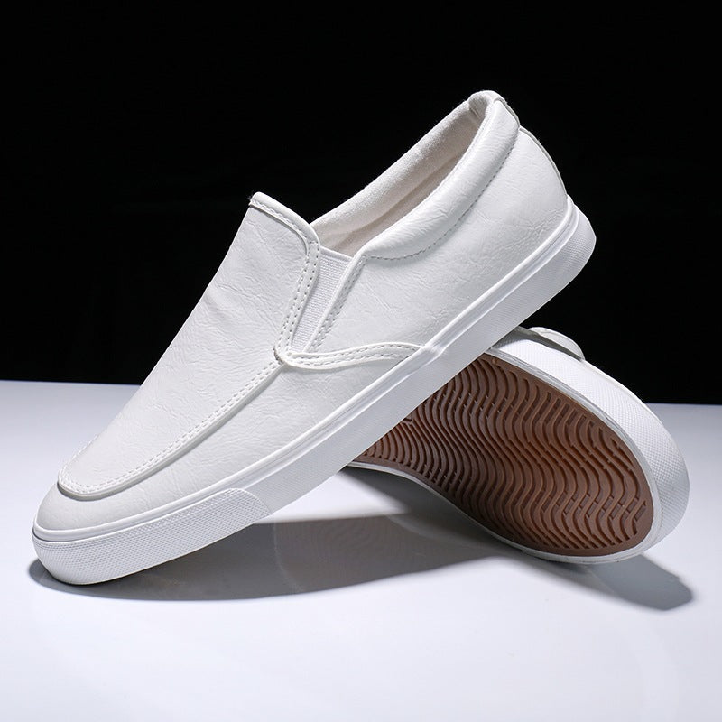 Slip On Flat Stylish Men's Wear Synthetic Leather Flat Shoes