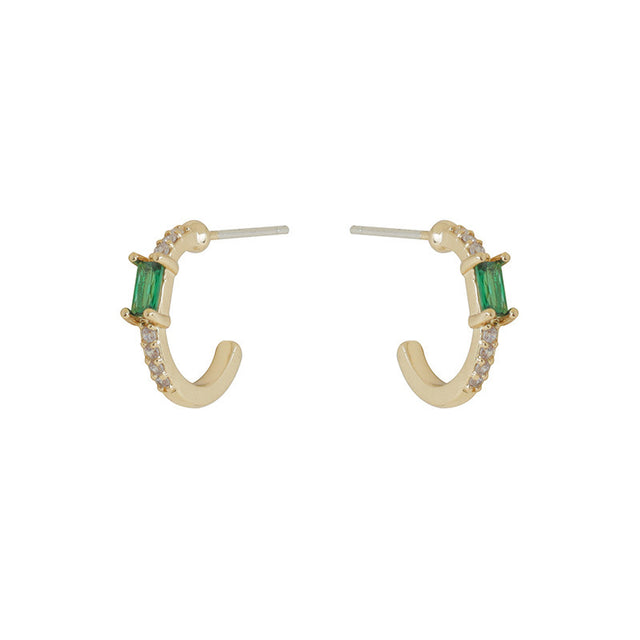 2023 New Diamond Earrings - S925 Golden, Internet Celebrity Style - Shop N Save