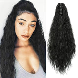 Wig: Fluffy Corn Perm Ponytail, African Braid