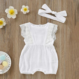 New Born Korean Style Baby Girl Cotton Bodysuit - Shop N Save