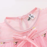 Sleeveless Lace and Knee Full Cotton Vest Princess Dress - Shop N Save