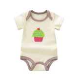 Pure Cotton Newborn Romper Jumpsuit - Yellow - Shop N Save