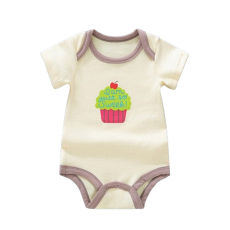 Pure Cotton Newborn Romper Jumpsuit - Yellow - Shop N Save