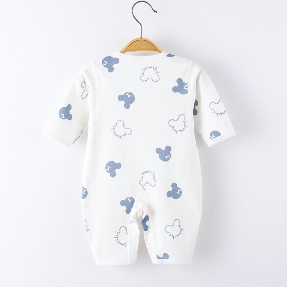 Pure Cotton Newborn Pure Cotton Newborn Jumpsuit - Blue - Shop N Save