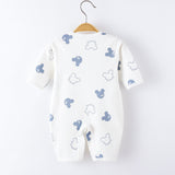 Pure Cotton Newborn Pure Cotton Newborn Jumpsuit - Blue - Shop N Save