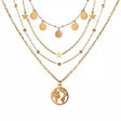 XP17 European Style Necklace - Fashion Long Metal Multi-Layer - Shop N Save