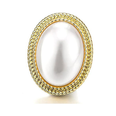 Glam Gold Twisted Rope Pearl Earrings - Banquet-Ready Statement Jewelry - Shop N Save