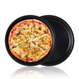 Round Mold For Pizza And Baking Pan Non-Stick (Black) - Shop N Save
