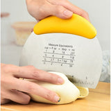 Scale Flour Dough Bread Cutting Knife Scraper Baking (Yellow) - Shop N Save