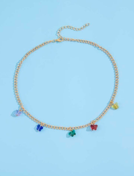 Butterfly Chain Necklace: Elegant Decorative Jewelry Design - Shop N Save