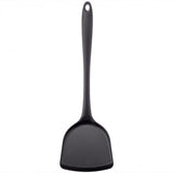 Silicone Non Stick Cooking Utensils Spatula Turner (Black) - Shop N Save