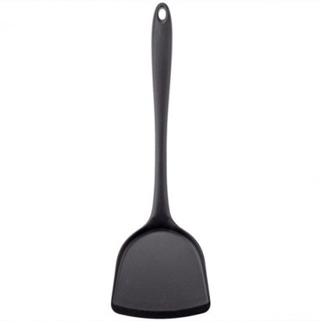 Silicone Non Stick Cooking Utensils Spatula Turner (Black) - Shop N Save