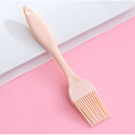 Silicone Grill Barbecue Baking Cooking Oil Brushes (Pink) - Shop N Save