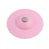 Silicone Shower anti clogging floor drain cover - Blue
