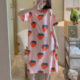 Single Pcs Nightwear For Women Sleepwear Pink