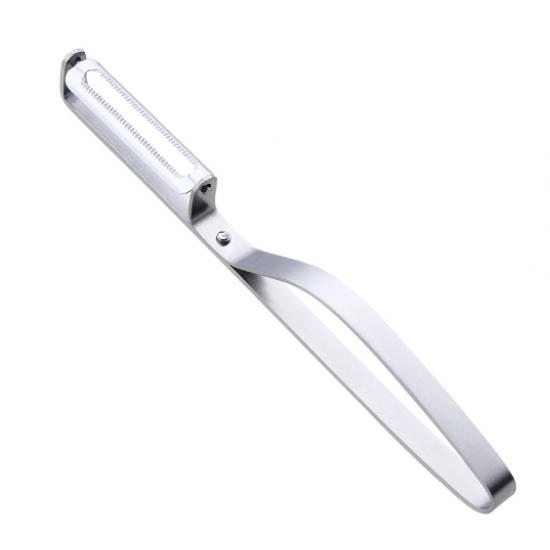 Stainless Steel Fruit Apple Vegetable Cucumber Peeler (Silver) - Shop N Save