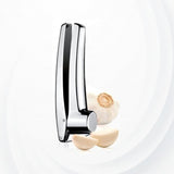 Stainless Steel Garlic Ginger Crusher Kitchen Essential Cutting Tool in Silver - Shop N Save