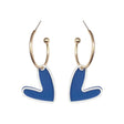 Asymmetric Love Tassel Earrings - Korean Trendy Women's Jewelry - Shop N Save