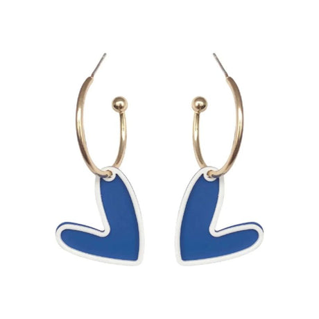 Asymmetric Love Tassel Earrings - Korean Trendy Women's Jewelry - Shop N Save