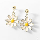 Sunflower Daisy Drop Earrings: Gifts for Women &amp; Girls - Shop N Save