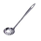 Stainless Steel Spoon Colander Soup Scoop with Long Handle - Shop N Save