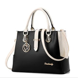 Women Elegant Fashion Wide Capacity Handbag - Black - Shop N Save