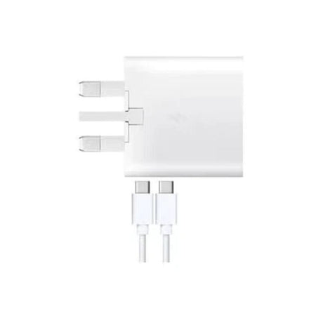 Samsung 25W Travel Adaptor: USB-C, Compact, Efficient Charging, White - Shop N Save