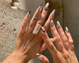 French Nail Covers: 3D Design, 24pc Press On Nails with Glue - Women - Shop N Save