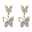 ANZAGA Double Butterfly Earrings: Innovative Crossover Design - Shop N Save