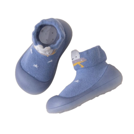 Non-Slip Rubber Sole Newborn Toddler Socks Shoes - Shop N Save