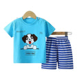 Fashion Short Sleeve T Shirts Cotton Shirts New Born Matching Set - Shop N Save