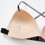 Summer Beautiful Back Cross Shoulder Straps Bra - Skin - Shop N Save