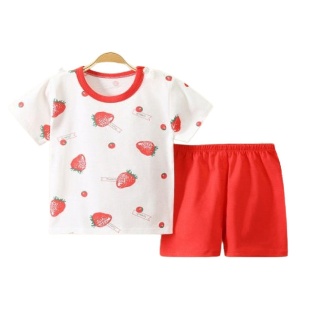 New Born Toddler Shirt Fashion Shorts 2pcs Tracksuits Matching Set - Shop N Save