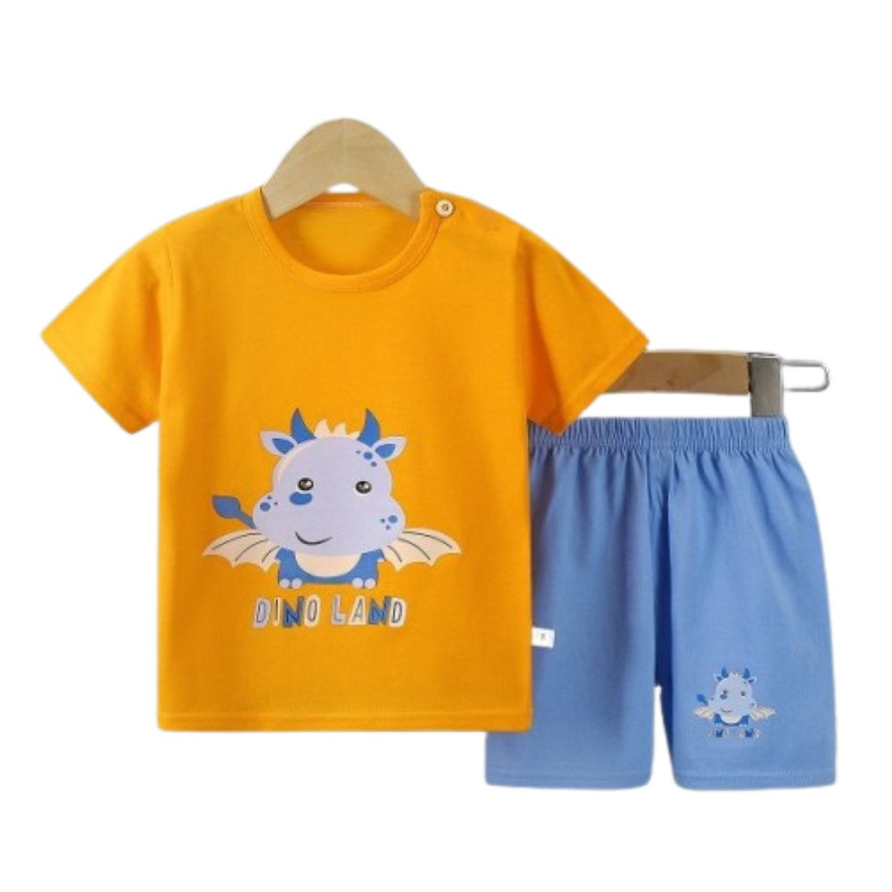 Fashion Short Sleeve T Shirts Cotton Shirts New Born Matching Set - Shop N Save