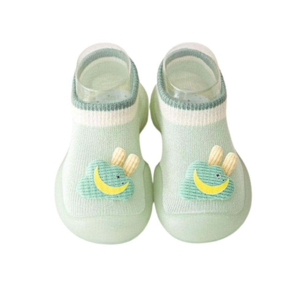 Non-Slip Soft Bottom New Born Shoes Breathable Mesh Socks Shoes - Shop N Save