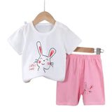 Fashion Short Sleeve T Shirts Cotton Shirts New Born Matching Set - Shop N Save
