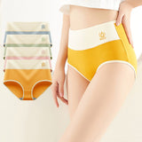 Graphene Cotton Briefs: High-Waist, Antibacterial, Large Size Comfort - Shop N Save