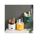White Crown Storage Rack: Stylish, Functional Bathroom Organizer - Shop N Save