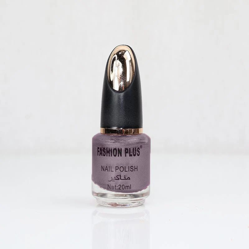 Fashion Plus Nail Polish: Glitter Baby Pink(2)