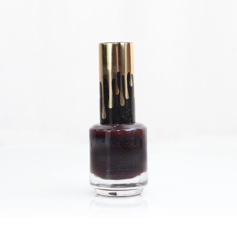Fashion Plus Nail Polish: Rich Brown Shade for Stylish Nails(32)