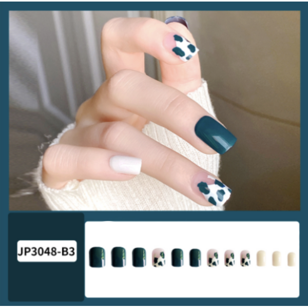 Shiny Silver Adhesive Fake Nails Set - Party &amp; Casual Women's Nail Decoration - Shop N Save
