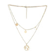 Attractive Sister Gold Necklace: Boho Design, Multi-Layered Statement - Shop N Save
