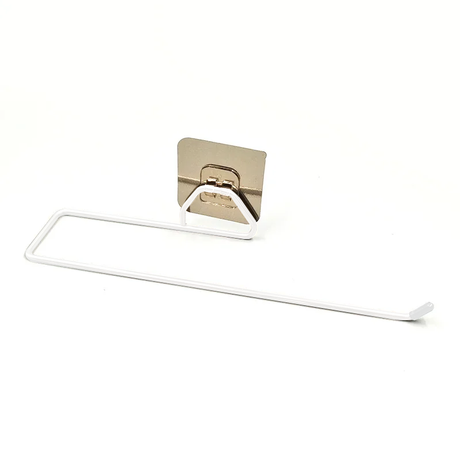 Stainless Steel Paper Towel Rack: Kitchen Organizer Stand - Shop N Save