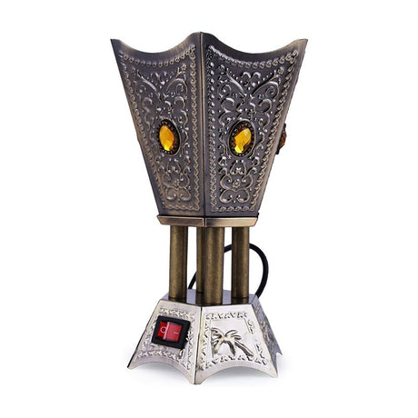 Electric Bakhoor Burner: Diwali Gift, Positive Energy, Assorted Colors - Shop N Save