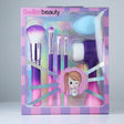 Sweet Beauty Facial Cleaning Brush: Gentle, Portable, Effective (pink purple) - Shop N Save
