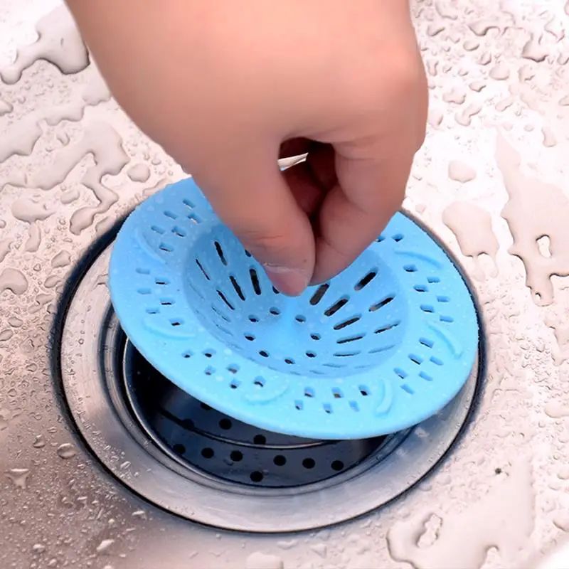 Silicone Pool &amp; Drain Filter: Portable, Anti-Clogging, Creative - Shop N Save