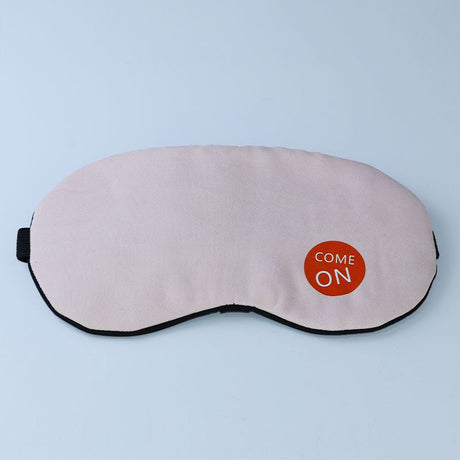 Baby Pink Sleeping Eye Mask: Total Blackout, Adjustable Strap, Travel-Friendly - Shop N Save